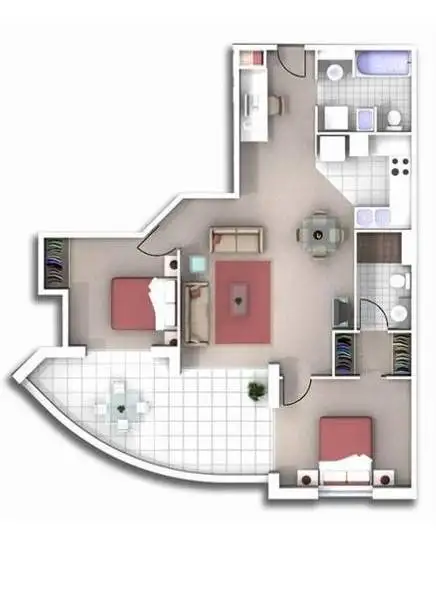 Floorplan of Homely unit listing, 12/186 Moggill Road, Taringa QLD 4068