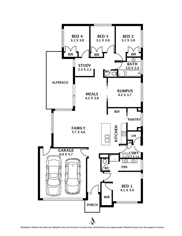 Floorplan of Homely house listing, 27 Farm Road, Diggers Rest VIC 3427