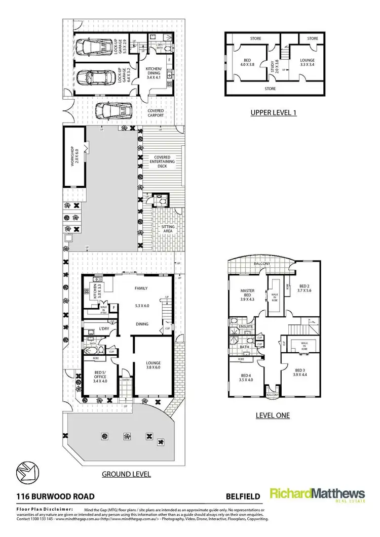 Floorplan of Homely house listing, 116 Burwood Road, Belfield NSW 2191