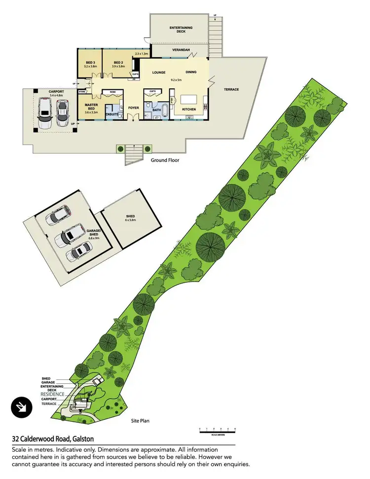 Floorplan of Homely rural property listing, 32 Calderwood Road, Galston NSW 2159