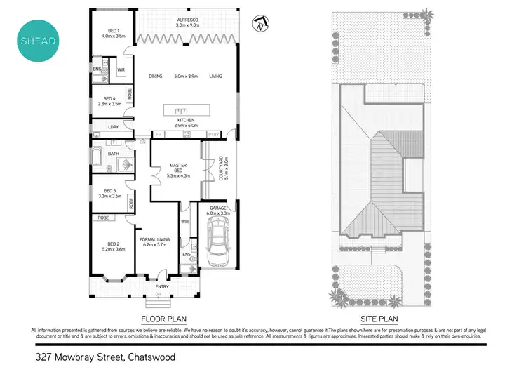 Floorplan of Homely house listing, 327 Mowbray Road, Chatswood NSW 2067