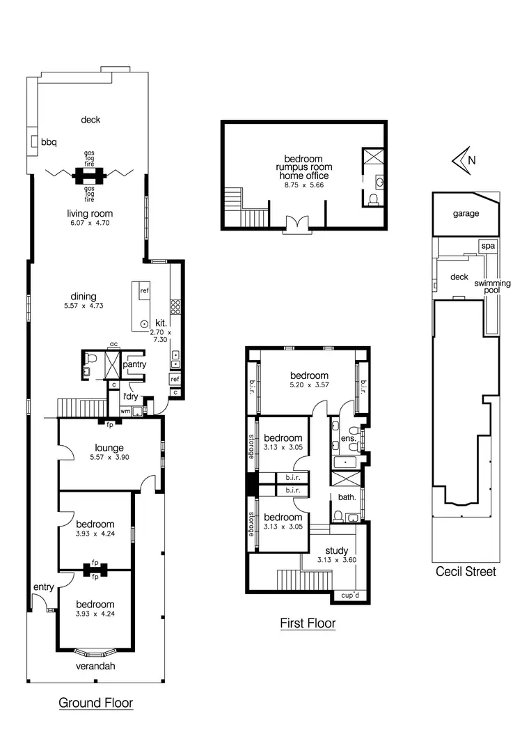 Floorplan of Homely house listing, 180 Cecil Street, Williamstown VIC 3016