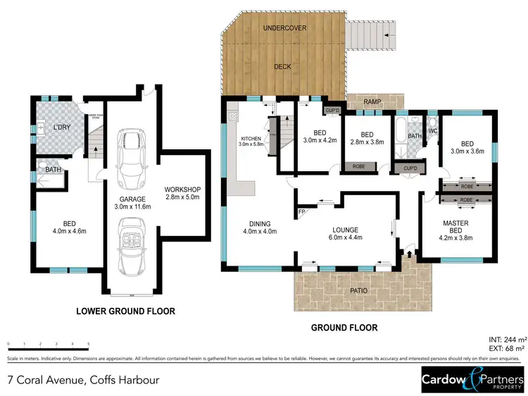 Floorplan of Homely house listing, 7 Coral Avenue, Coffs Harbour NSW 2450