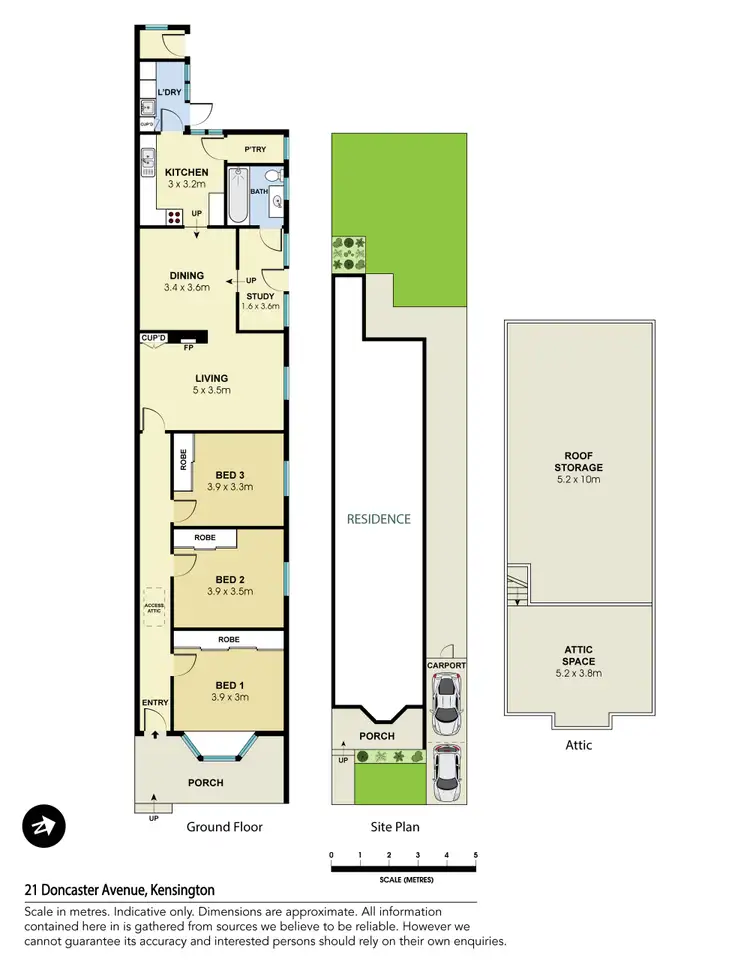 Floorplan of Homely house listing, 21 Doncaster Avenue, Kensington NSW 2033
