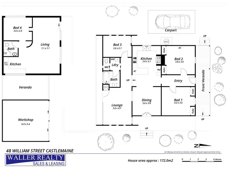 Floorplan of Homely house listing, 48 William Street, Castlemaine VIC 3450