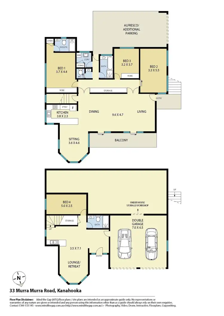 Floorplan of Homely house listing, 33 Murra Murra Road, Kanahooka NSW 2530