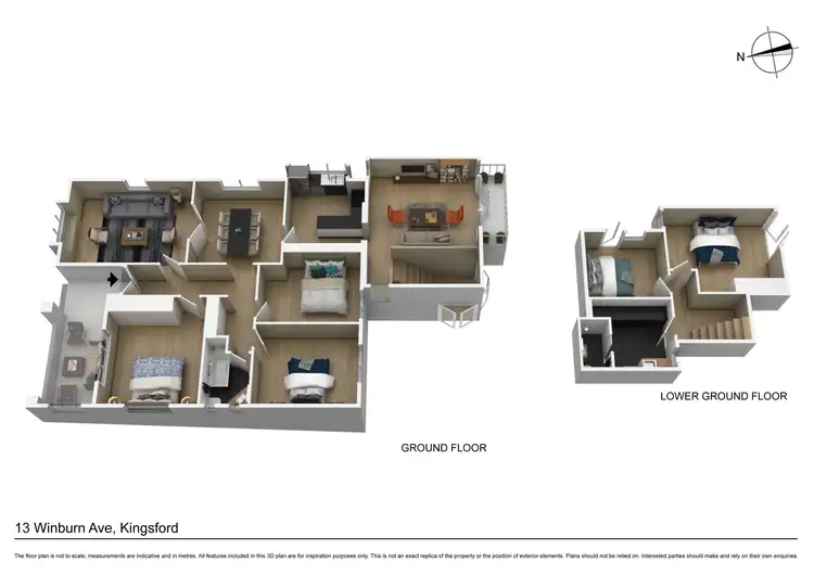 Floorplan of Homely house listing, 13 Winburn Avenue, Kingsford NSW 2032