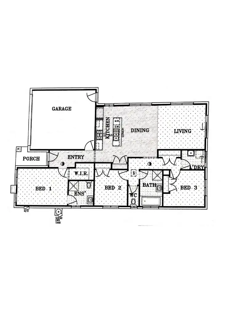 Floorplan of Homely house listing, 5 Gemstone Court, Warragul VIC 3820