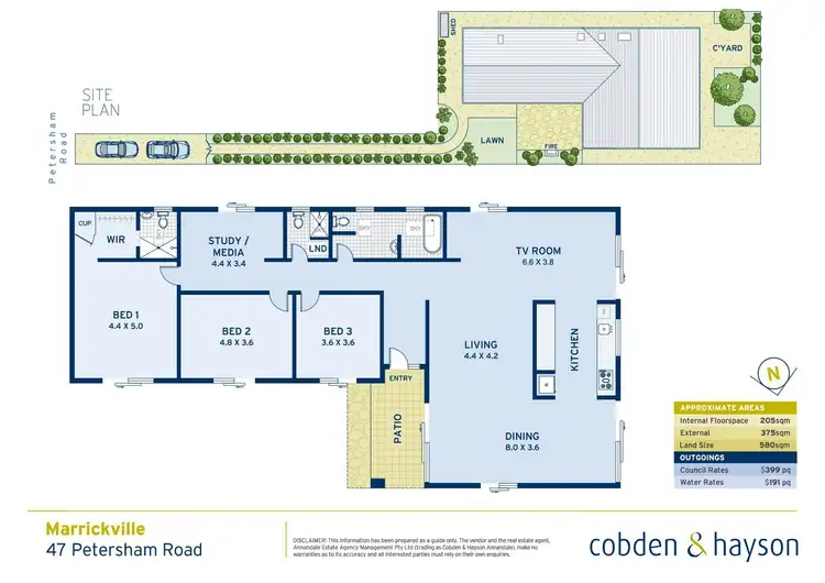 Floorplan of Homely house listing, 47 Petersham Road, Marrickville NSW 2204