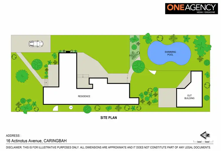 Floorplan of Homely house listing, 16 Actinotus Avenue, Caringbah South NSW 2229