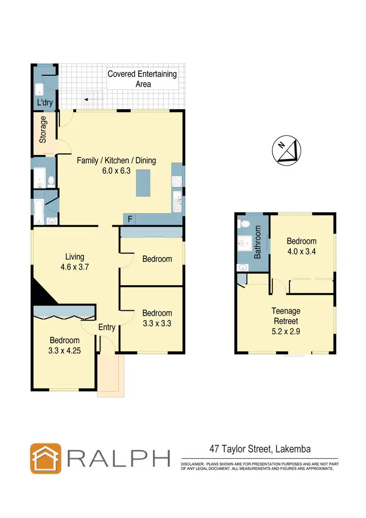 Floorplan of Homely house listing, 47 Taylor Street, Lakemba NSW 2195
