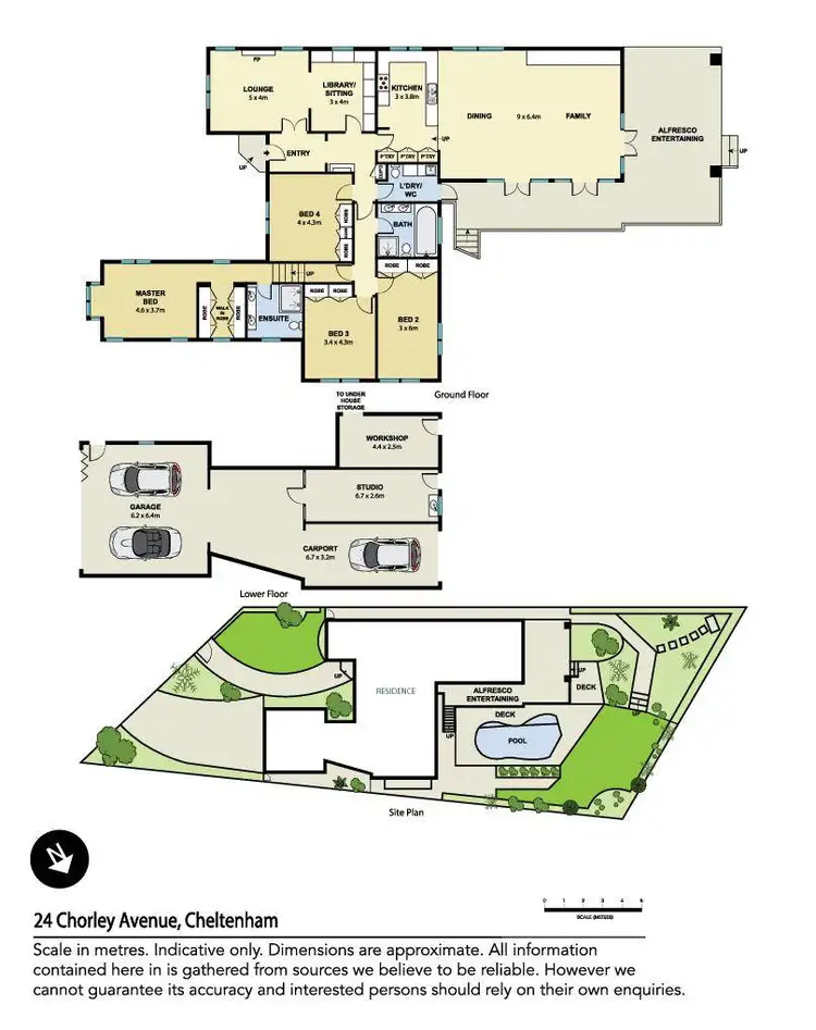 Floorplan of Homely house listing, 24 Chorley Avenue, Cheltenham NSW 2119