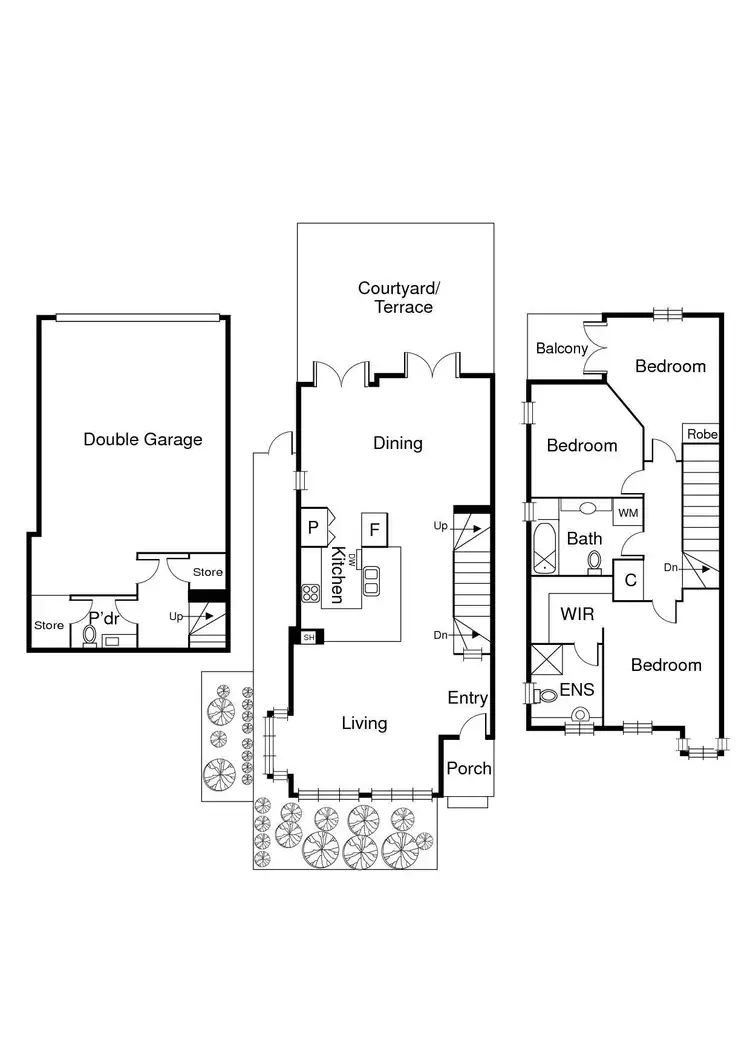 Floorplan of Homely house listing, 19 Capistrano Place, Port Melbourne VIC 3207