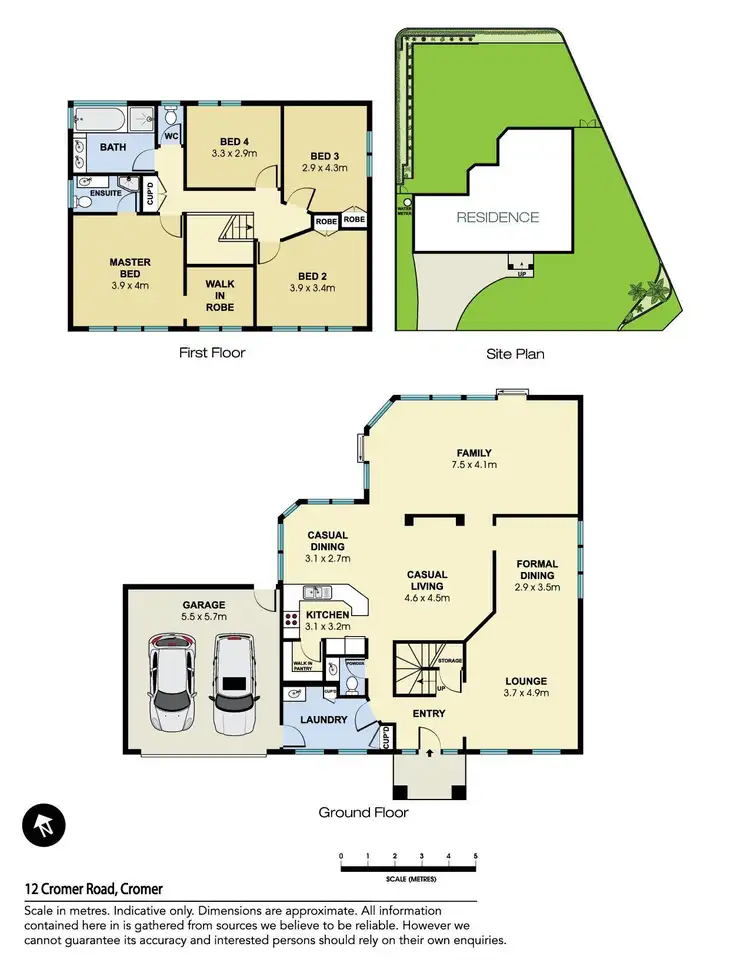 Floorplan of Homely house listing, 12 Cromer Road, Cromer NSW 2099