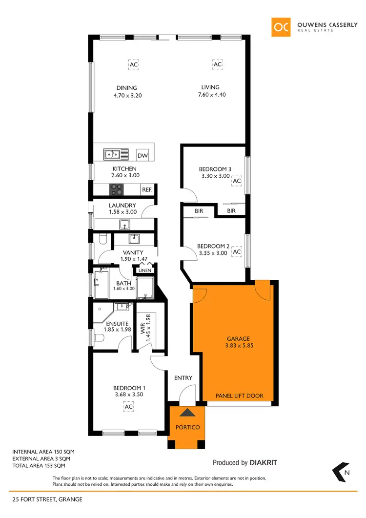 Floorplan of Homely house listing, 25 Fort Street, Grange SA 5022