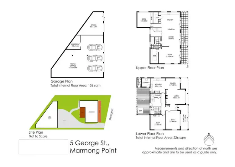 Floorplan of Homely house listing, 5 George Street, Marmong Point NSW 2284