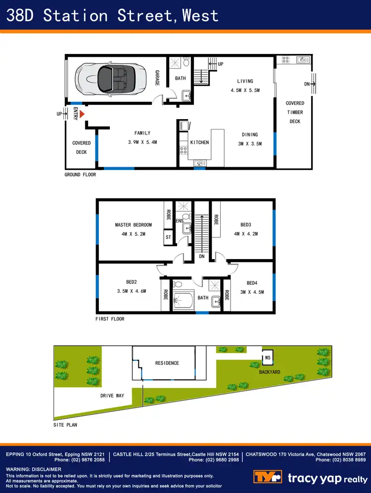 Floorplan of Homely semi-detached listing, 38d Station Street, West Ryde NSW 2114
