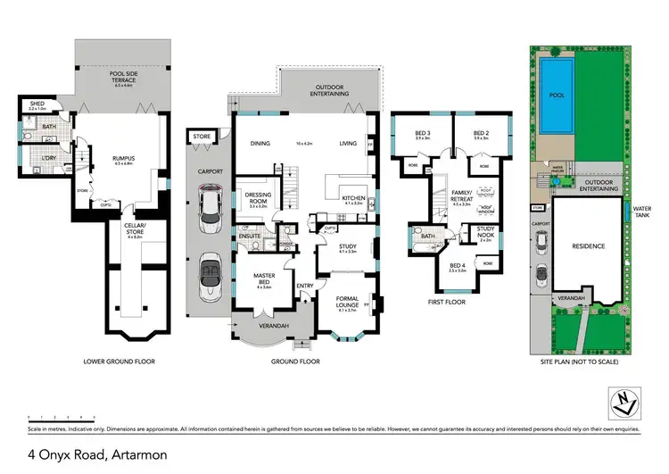 Floorplan of Homely house listing, 4 Onyx Road, Artarmon NSW 2064