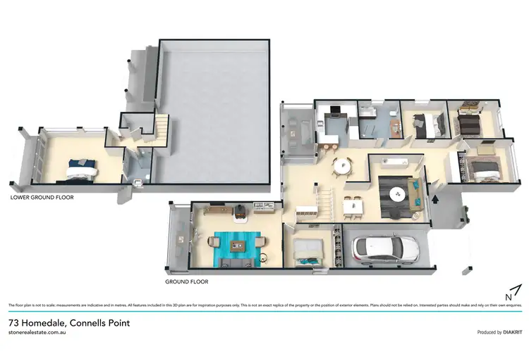 Floorplan of Homely house listing, 73 Homedale Crescent, Connells Point NSW 2221