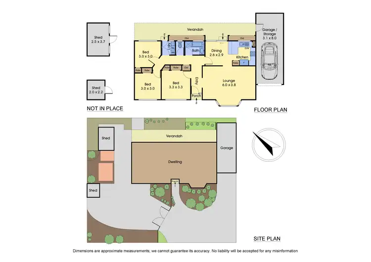 Floorplan of Homely unit listing, 5/28 Central Avenue, Boronia VIC 3155