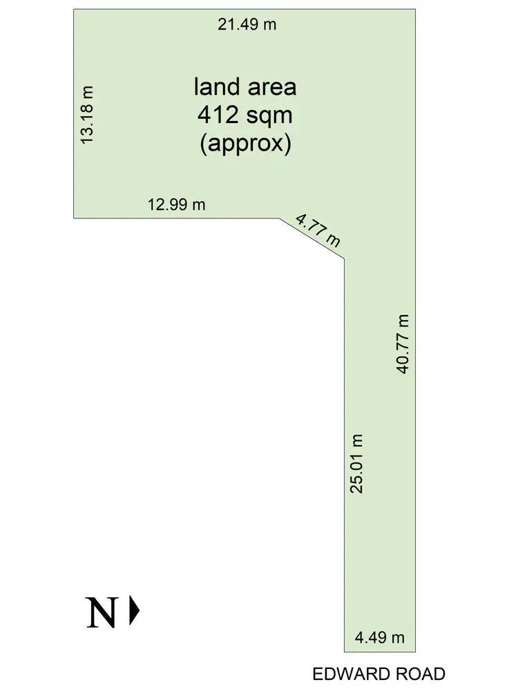 Floorplan of Homely land listing, 17a Edward Road, Chirnside Park VIC 3116
