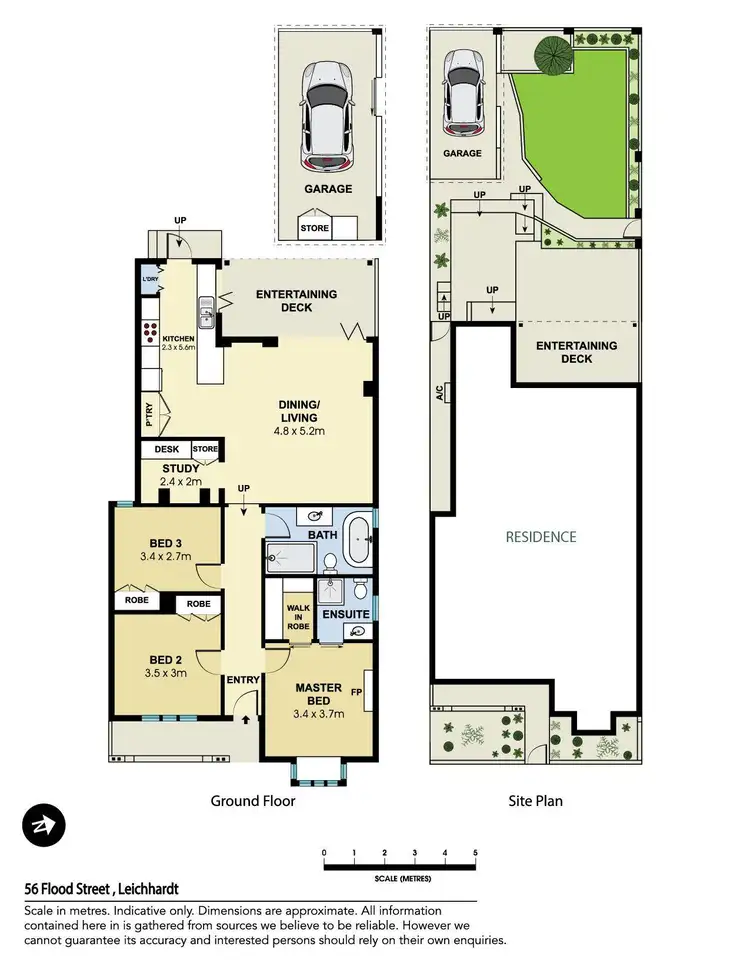 Floorplan of Homely house listing, 56 Flood Street, Leichhardt NSW 2040