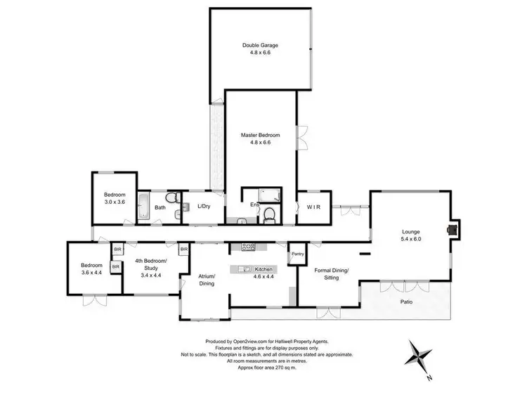 Floorplan of Homely house listing, 57 Lodder Road, Don TAS 7310