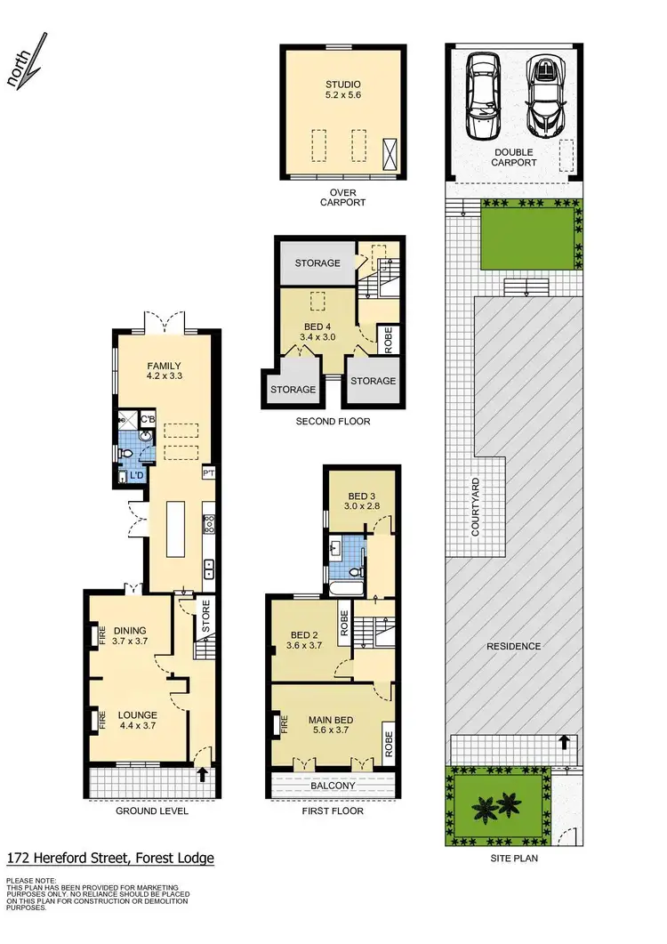 Floorplan of Homely house listing, 172 Hereford Street, Forest Lodge NSW 2037