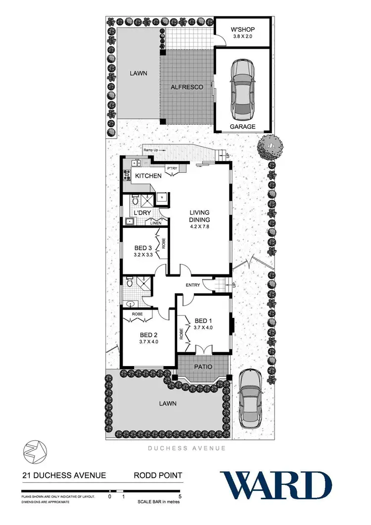 Floorplan of Homely house listing, 21 Duchess Avenue, Rodd Point NSW 2046