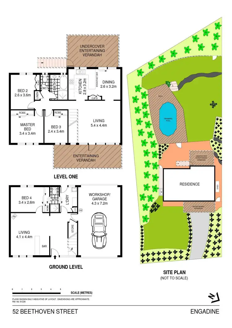 Floorplan of Homely house listing, 52 Beethoven Street, Engadine NSW 2233