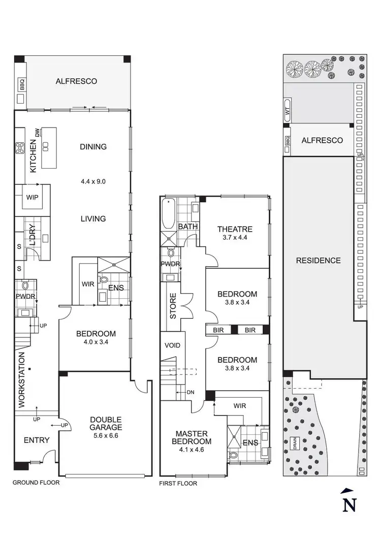 Floorplan of Homely house listing, 13 Philip Avenue, Doncaster VIC 3108