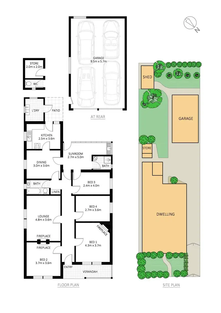 Floorplan of Homely house listing, 30 Ramsay Street, Haberfield NSW 2045