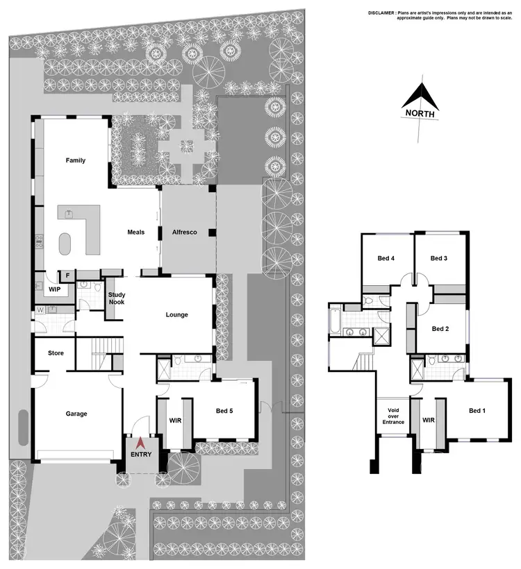 Floorplan of Homely house listing, 9 Warramoo Crescent, Narrabundah ACT 2604