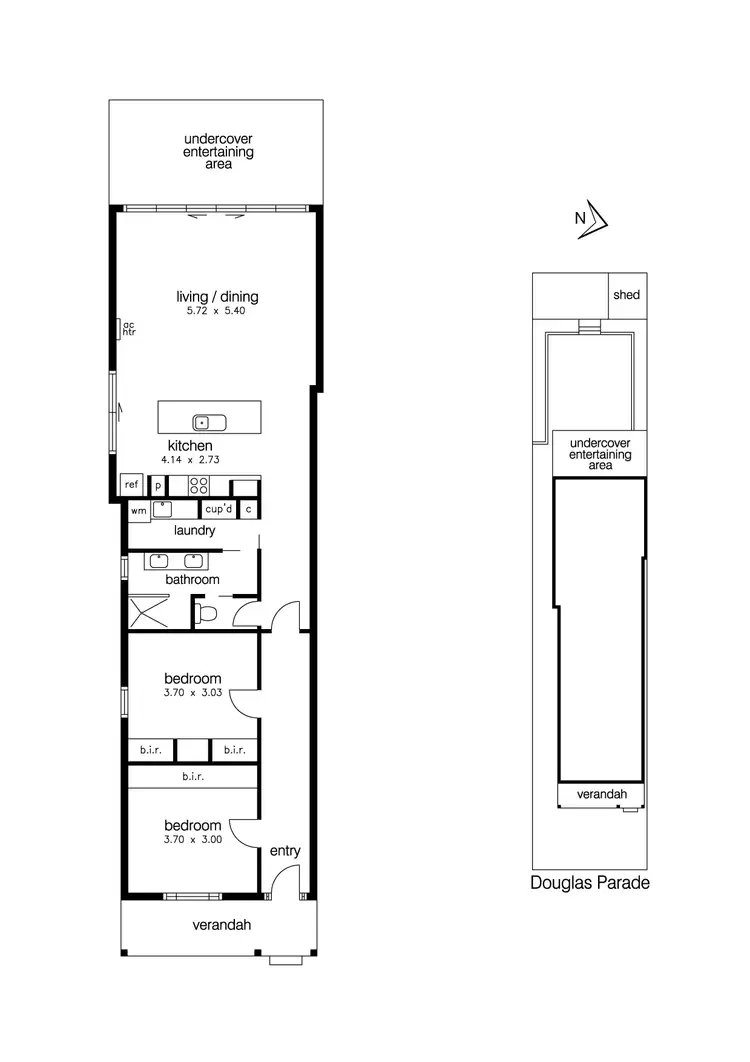 Floorplan of Homely house listing, 229 Douglas Parade, Newport VIC 3015