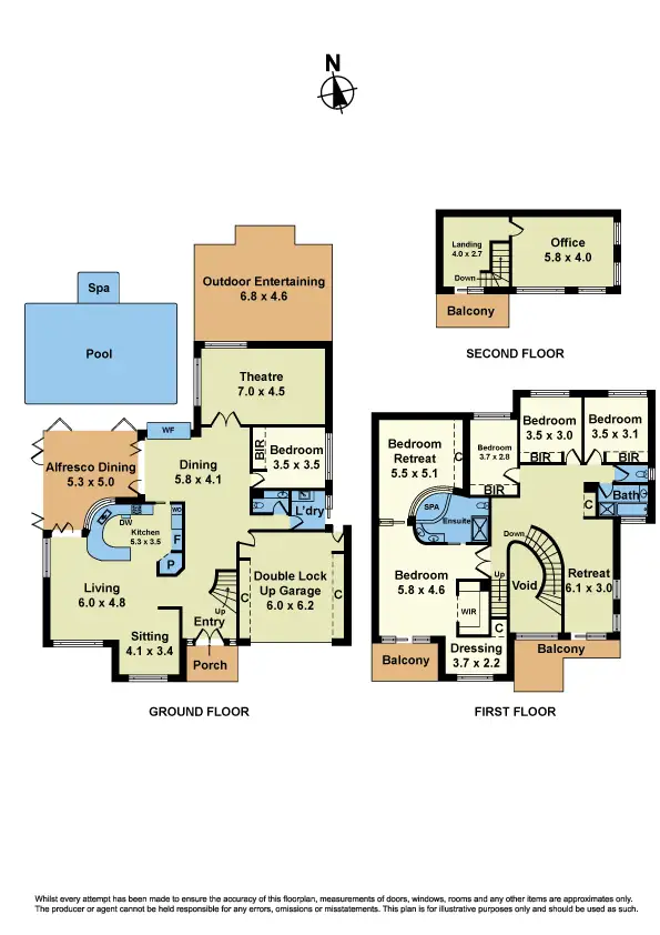 Floorplan of Homely house listing, 27 Shearwater Crescent, Maribyrnong VIC 3032