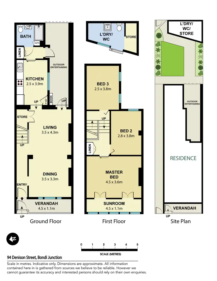 Floorplan of Homely house listing, 94 Denison Street, Bondi Junction NSW 2022
