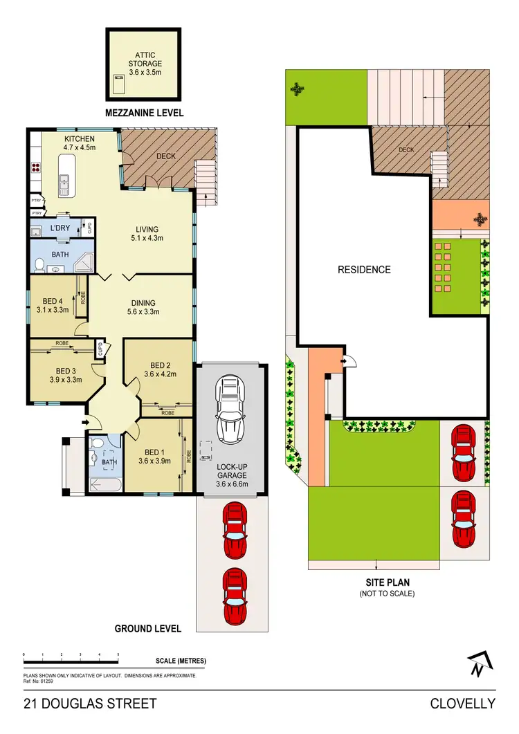 Floorplan of Homely house listing, 21 Douglas Street, Clovelly NSW 2031