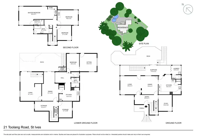 Floorplan of Homely house listing, 21 Toolang Road, St Ives NSW 2075