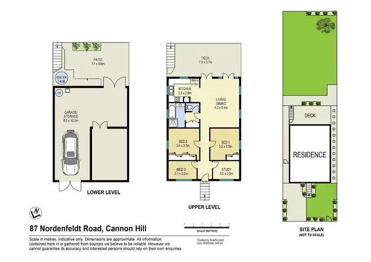 Floorplan of Homely house listing, 87 Nordenfeldt Road, Cannon Hill QLD 4170