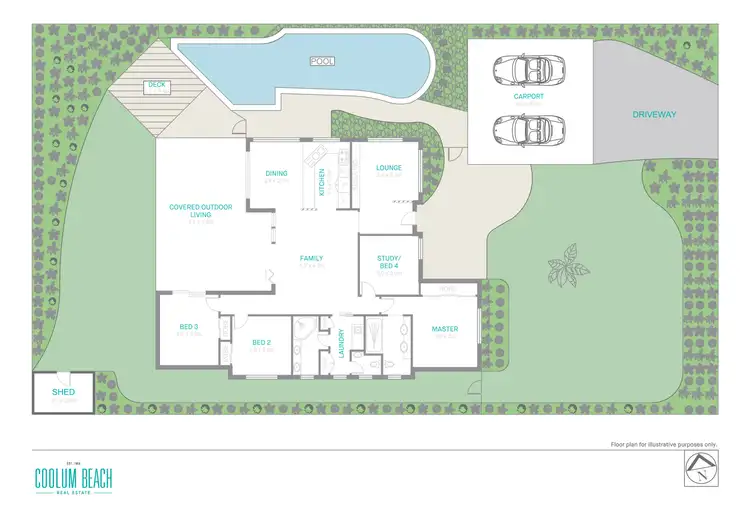 Floorplan of Homely house listing, 33 Warrack Street, Mount Coolum QLD 4573