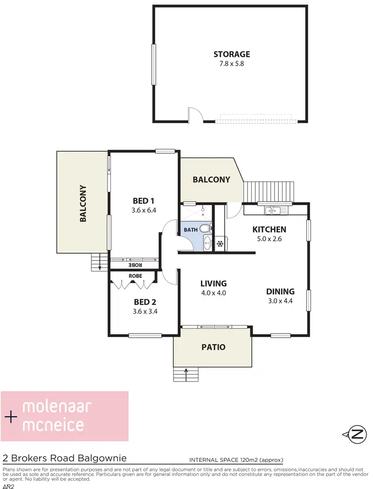 Floorplan of Homely house listing, 2 Brokers Road, Balgownie NSW 2519