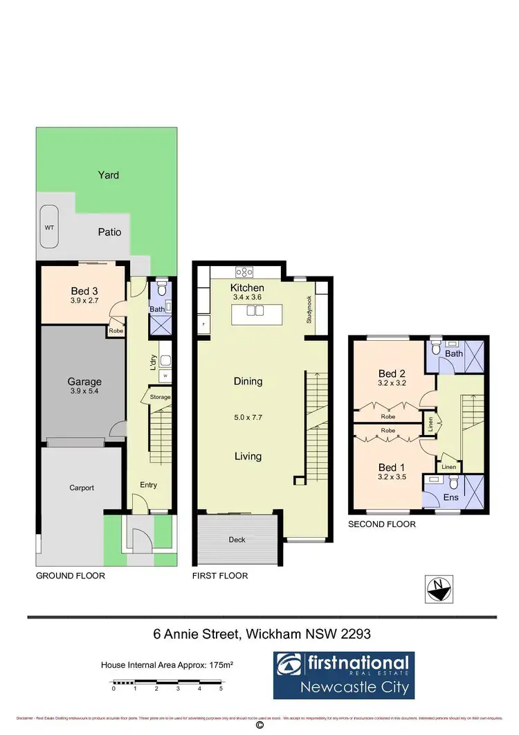 Floorplan of Homely house listing, 6 Annie Street, Wickham NSW 2293