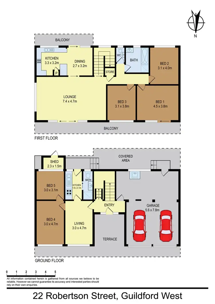 Floorplan of Homely house listing, 22 Robertson Street, Guildford NSW 2161