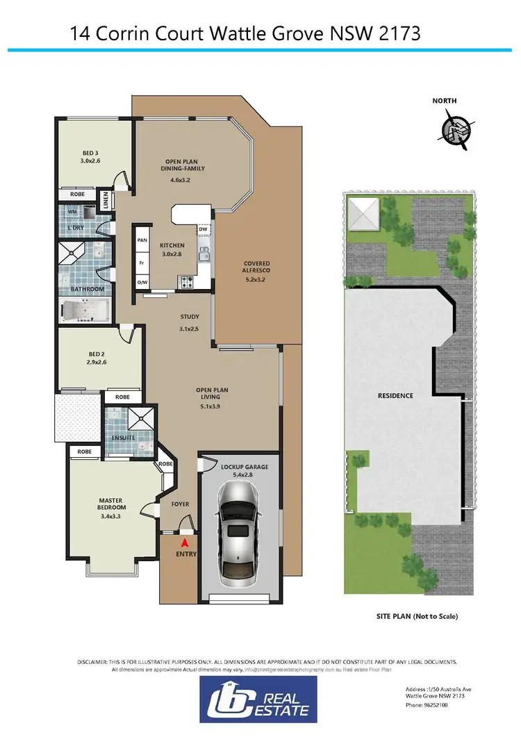 Floorplan of Homely house listing, 14 Corrin Court, Wattle Grove NSW 2173