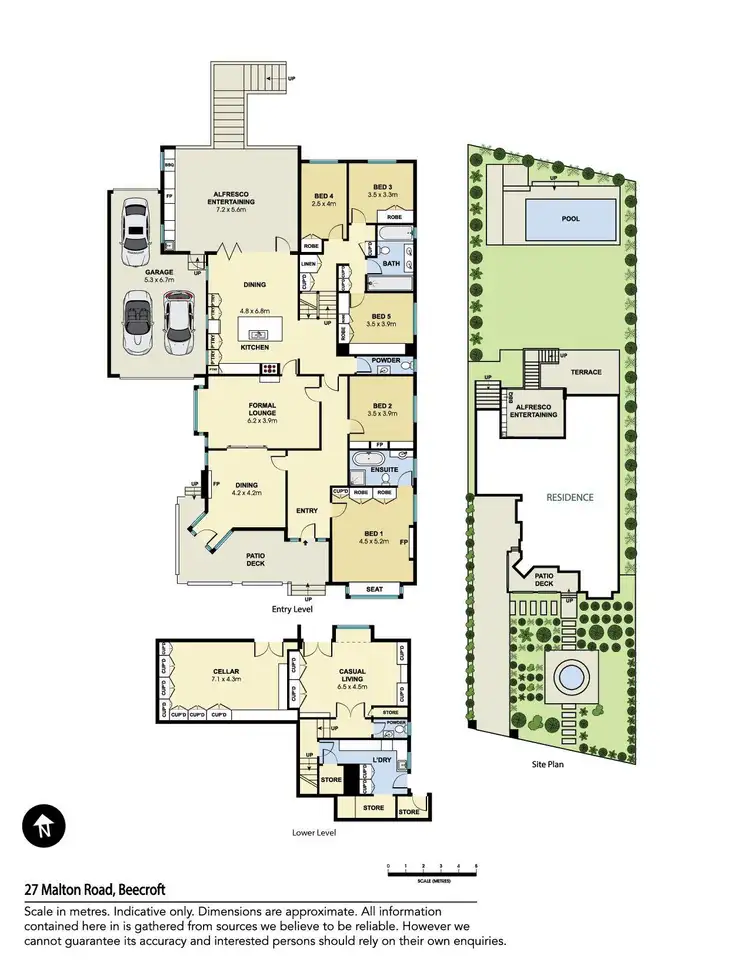 Floorplan of Homely house listing, 27 Malton Road, Beecroft NSW 2119