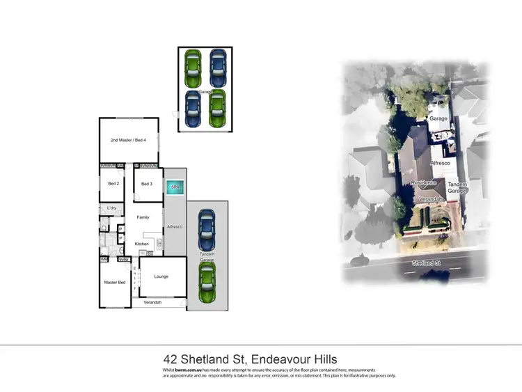 Floorplan of Homely house listing, 42 Shetland Street, Endeavour Hills VIC 3802