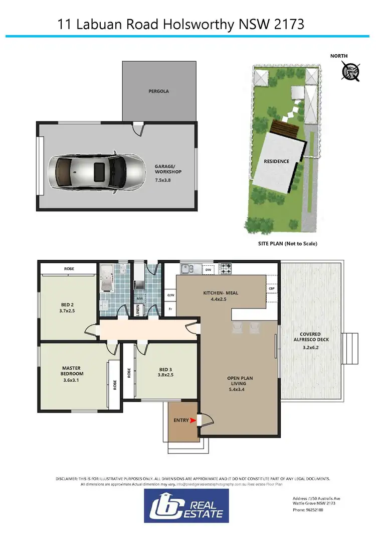 Floorplan of Homely house listing, 11 Labuan Road, Holsworthy NSW 2173
