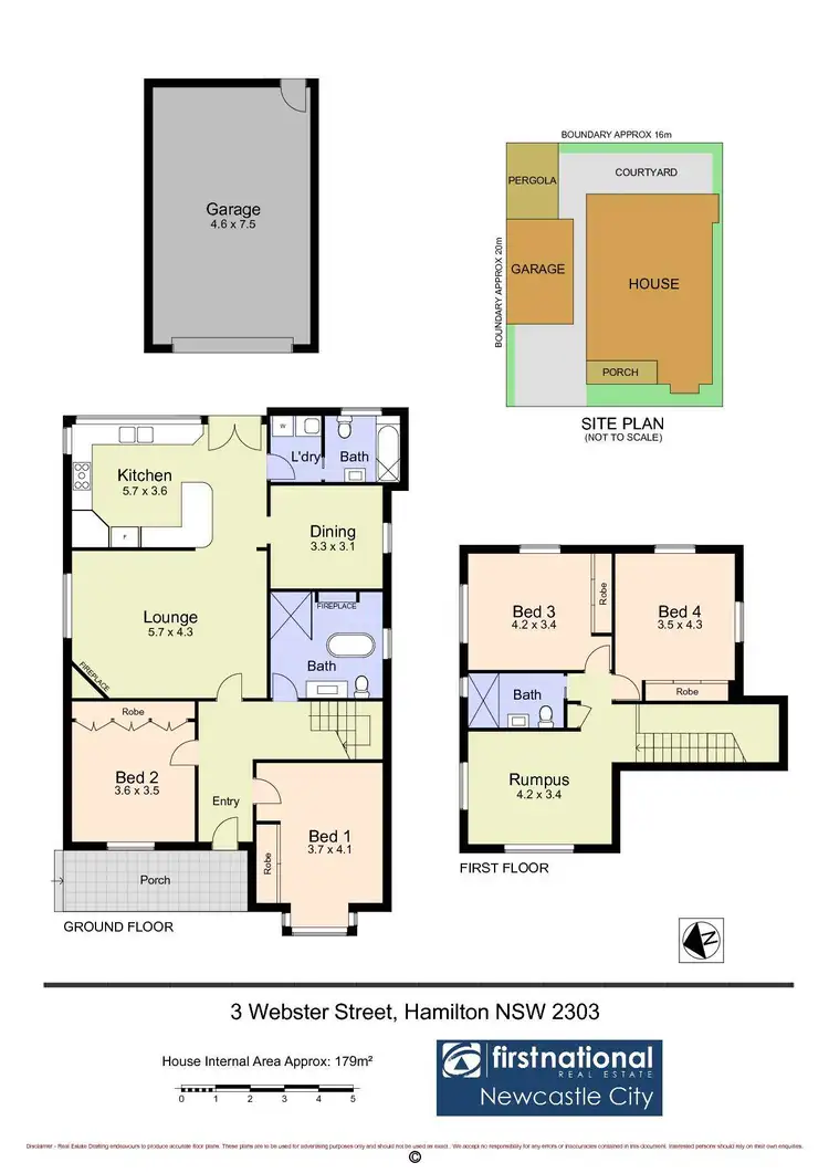 Floorplan of Homely house listing, 3 Webster Street, Hamilton NSW 2303