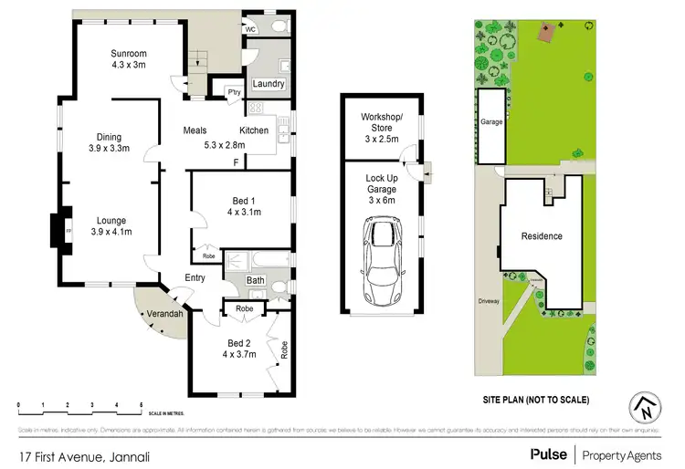 Floorplan of Homely house listing, 17 First Avenue, Jannali NSW 2226