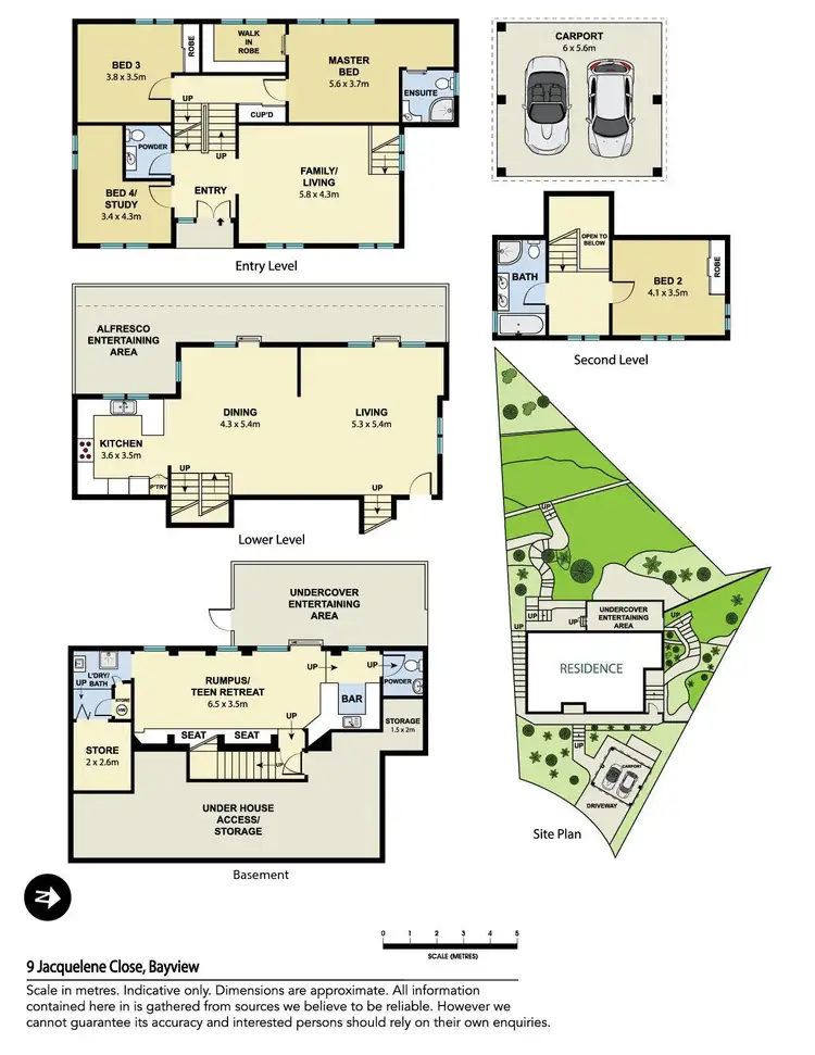Floorplan of Homely house listing, 9 Jacquelene Close, Bayview NSW 2104